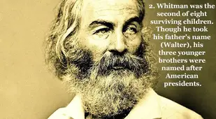 Surprising Facts About Walt Whitman