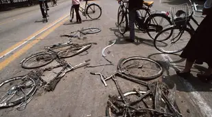 Destroyed Bicycles