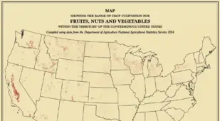 Map America Crop Cultivation