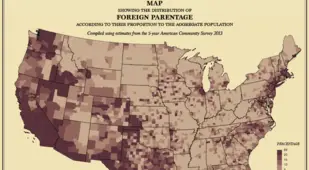 Map America Foreign Parents
