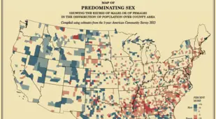 U.S. Census Maps Gender