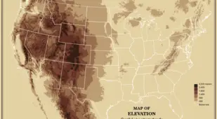 U.S. Census Maps Elevation