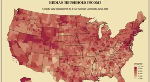 U.S. Census Maps Income