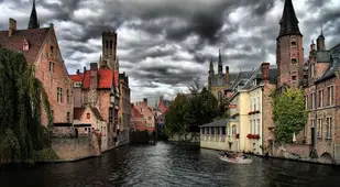 Beautiful Towns Bruges Cloudy