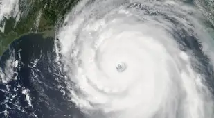 Hurricane Katrina From Above