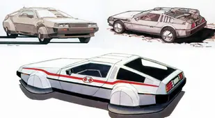 Back To The Future Cars