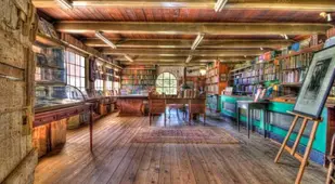 Coolest Bookstores Book Barn Colorful