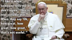 Pope Francis Progressive Quotes Thought