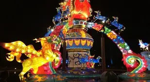 Chinese New Year Lantern Installation