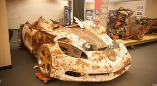 Another Destroyed Corvette