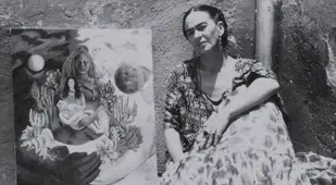 Frida And Her Universe Painting