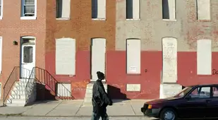 Abandoned Baltimore Ghetto Street