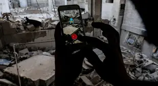 Pokemon Go Syria Rubble