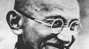 Gandhi Facts Portrait