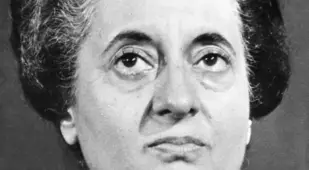 Indira Gandhi Portrait