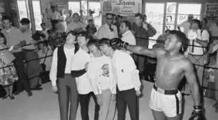 Photos Of Muhammad Ali And The Beatles