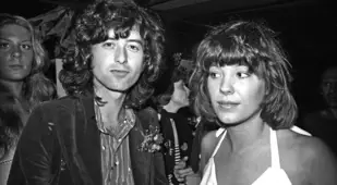 Pamela Des Barres And Jimmy Page