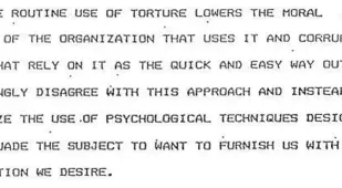 Morality Cia Torture