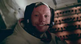 Neil Armstrong Teary Eyes