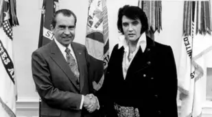 Nixon With Elvis