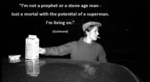 Bowie Stoneage Quote