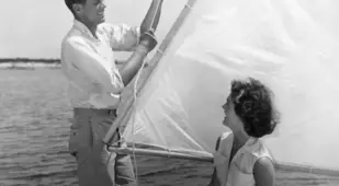 Kennedy Couple Sailboat
