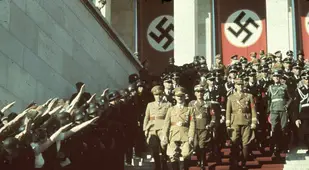 Hitler At Nuremburg Rally