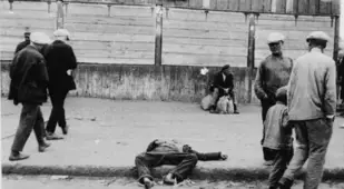 Man Starving During Holodomor
