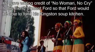 Marley With Singers