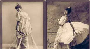 Hoop Skirt 1800s Photo