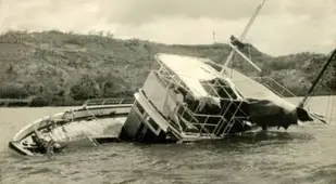 MV Joyita capsized