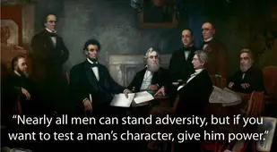 Abraham Lincoln Quotes About Power