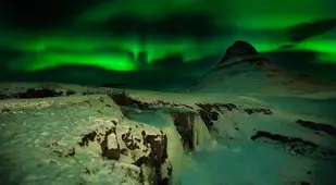 Aurora Borealis In Iceland