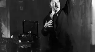 Hitler Practicing Gestures