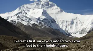 Mount Everest Facts Height