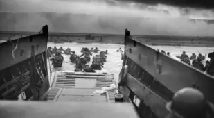 Storming The Beaches Of Normandy