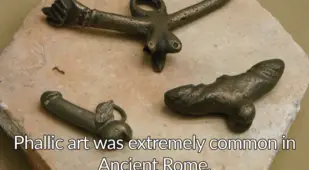 Metal Phallic Art Ancient Rome Facts