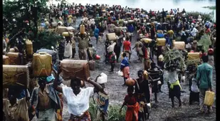 Refugees Fleeing Rwanda