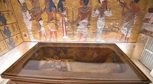 Chamber In King Tut's Tomb