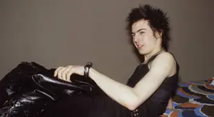 3" Sticker Sid Vicious Punk Drugs Killed Rock Roll Sex Pistols Guitar British 