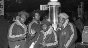 A Tribe Called Quest Posing In New York