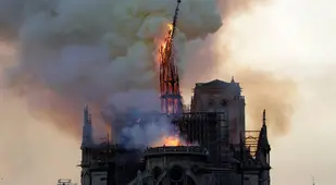Notre Dame Steeple Spire