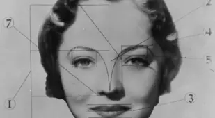 Map Of Actress Sylvia Sidney's Proportions