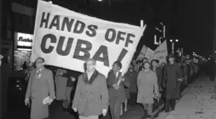 Cuban Missile Crisis Protest