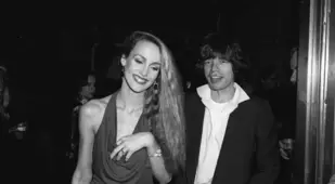 Jerry Hall With Mick Jagger In Studio 54