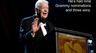 Jimmy Carter At The Grammys
