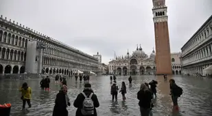 Venice Square Flood