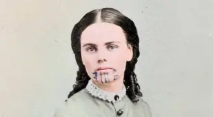 Colorized Black And White Photos Olive Oatman