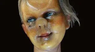 Distorted Doll Head From Museum Of Fear And Wonder