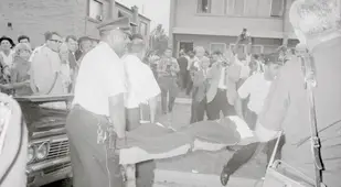 Richard Speck Victim On Gurney